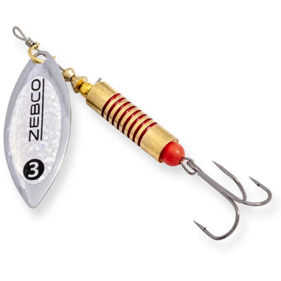 Lingurita Zebco Trophy Z-river No. 4  Silver/holo 15g