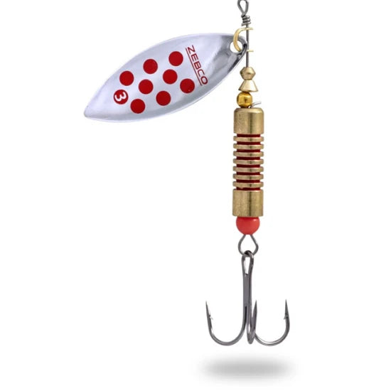 Lingurita Zebco Trophy Z-river No. 4 Silver/red 15g
