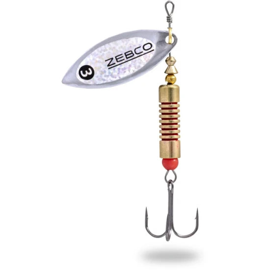 Lingurita Zebco Trophy Z-river No. 5  Silver/holo 17g