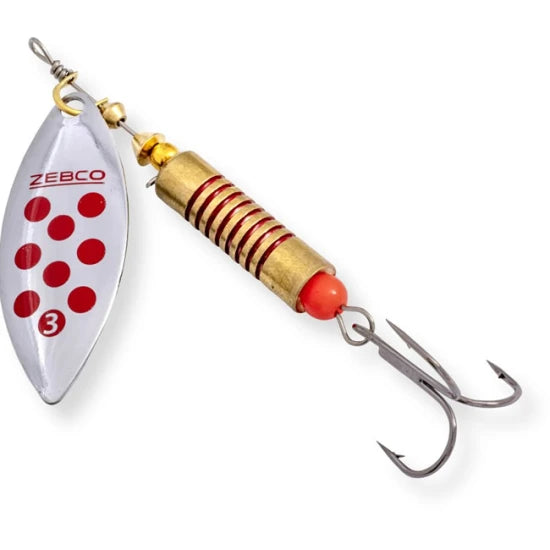 Lingurita Zebco Trophy Z-river No. 5 Silver/red 17g