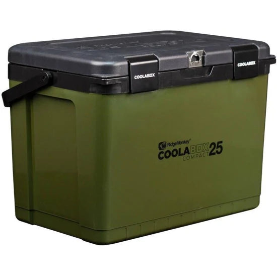 Lada Frigorifica Ridge Monkey Coolabox Compact 12, 25l, Black/green, 47x35x30cm