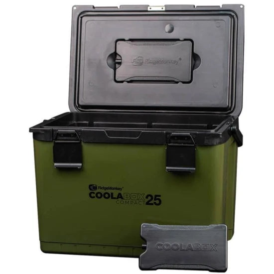 Lada Frigorifica Ridge Monkey Coolabox Compact 12, 25l, Black/green, 47x35x30cm