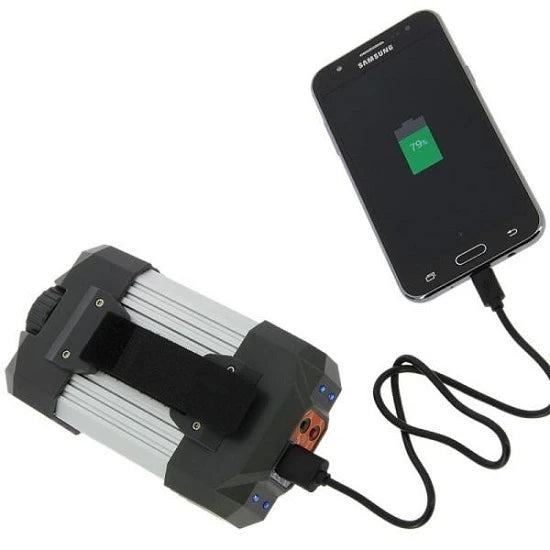 Lampa Si Baterie Externa Ngt Powerbank 10400mah Multifunctional
