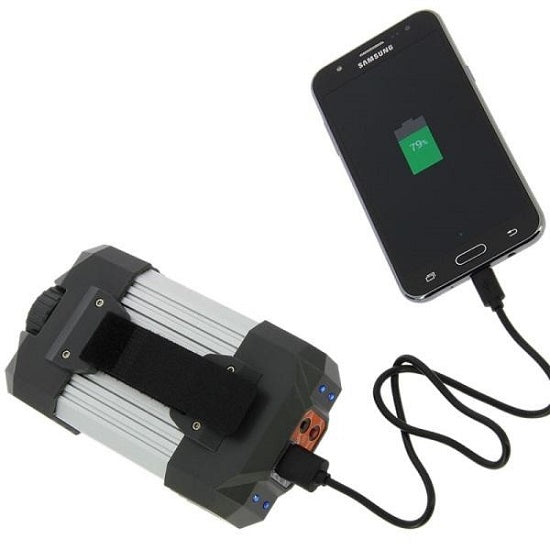 Lampa si Baterie Externa NGT Powerbank 10400mah Multifunctional