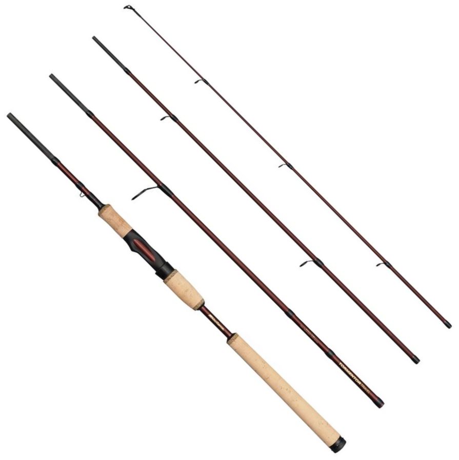 Lanseta ABU GARCIA Tormentor 2 Travel Spinning Rod H, 20-60g, 2.44m, 4seg