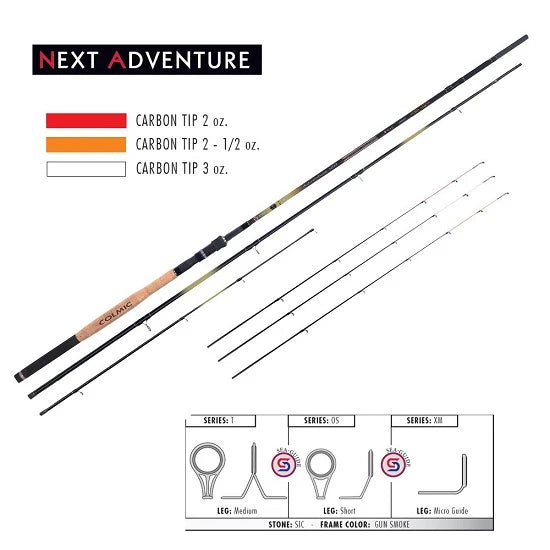 Lanseta Colmic Next Adventure Feeder 4.15m 120g 3seg