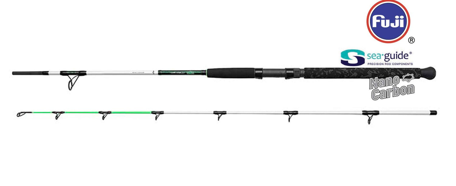 Lanseta DAM Madcat White Clonk Teaser 2.10m, 150-200g, 2seg