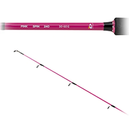 Lanseta Energofish Wizard Pink Spin, 2.40m, 30-60g, 2 Seg
