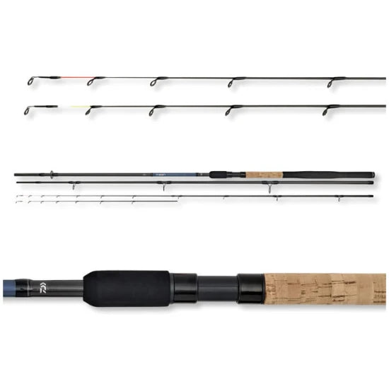 Lanseta Feeder Daiwa 3+2seg N'zon, 3,96m, 80g