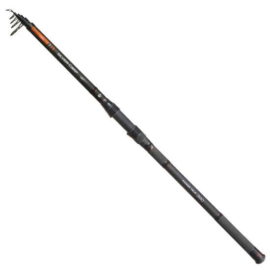 Lanseta Fitofag Carp Expert Silver Carp Power Tele 3.90m, 50-150g
