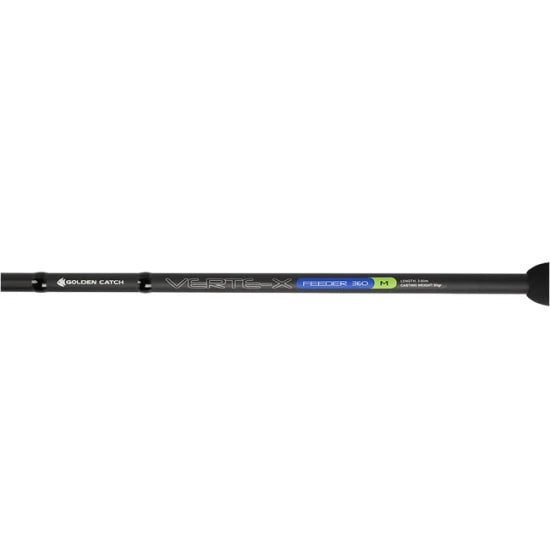 Lanseta Golden Catch Verte-x Feeder, 3.60m, 110g, 3+3 Seg