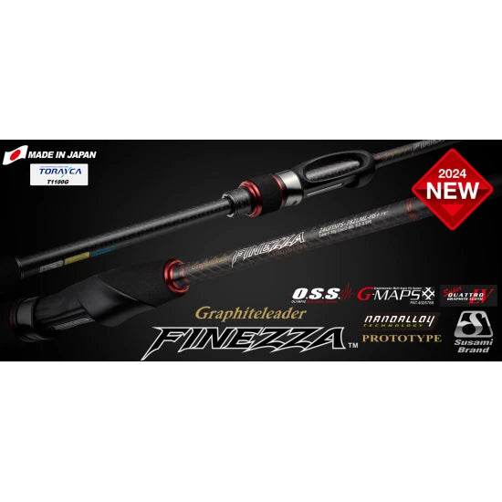 Lanseta Graphiteleader Finezza Prototype 24gfinps Medium Light, 1-10g, 2.34m, 2seg