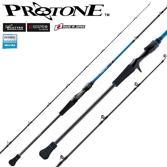Lanseta Graphiteleader Protone 18 Gpts-632-1.5-mj R Fast 1.90m 20-60g 2seg
