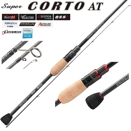 Lanseta Graphiteleader Super Corto 17 Gsrcs-612l-t Ex Fast 1.85m 0.3-4g 2seg