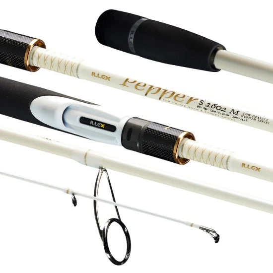 Lanseta Illex Pepper X5 Silver Bullet, 2.60m, 5-30g, 2seg