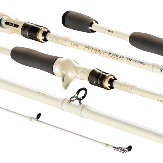 Lanseta Illex Pepper X5 Silver Ops, 2.20m, 7-30g, 1+1seg