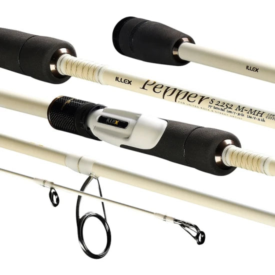Lanseta Illex Pepper X5 Silver Ops, 2.25m, 7-30g, 2seg