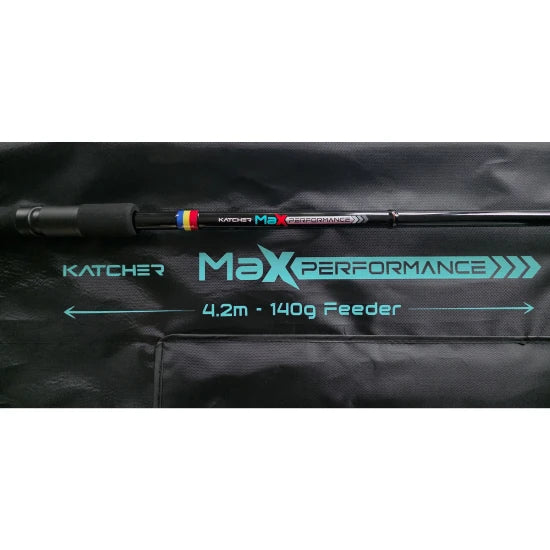 Lanseta Katcher Max Performance Feeder 4.20m, 140g, 3+3seg