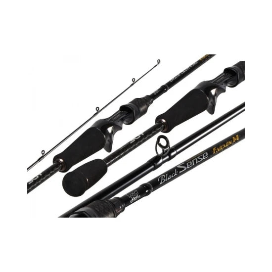 Lanseta Lucky John Black Sense Faraon 1.98m 4-14g 2seg