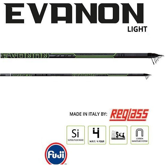 Lanseta Maver BOLOGNEZA SUPERLITIUM EVANON LIGHT MX 6M Inele Fuji