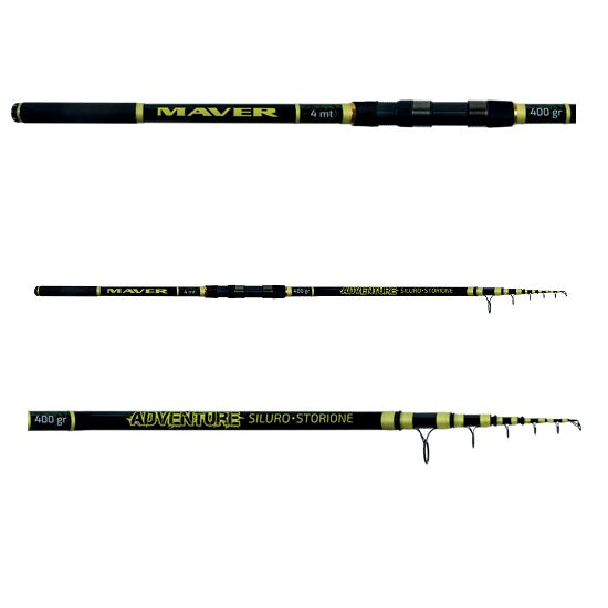 Lanseta Maver IT ADVENTURE SILURO TELE 4M 200-400GR
