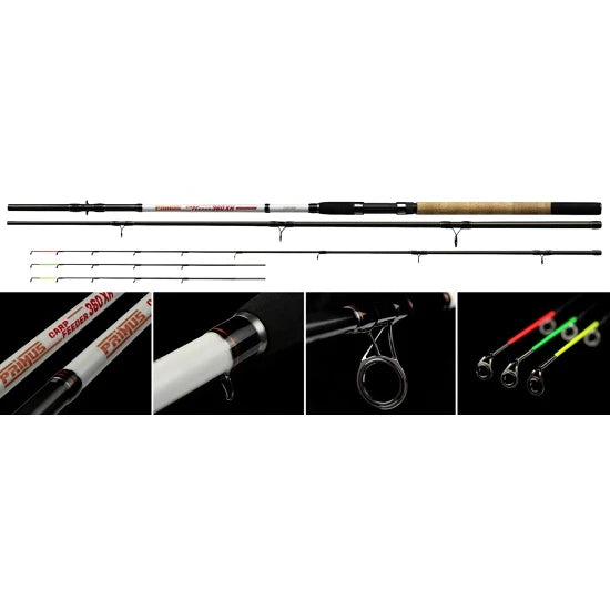Lanseta Nevis Primus Carp Feeder 3.90m 140gr 3+3seg