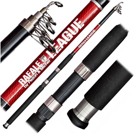 Lanseta Pezon&michel Rafale League, 3.00m, 50-100g, Telescopic