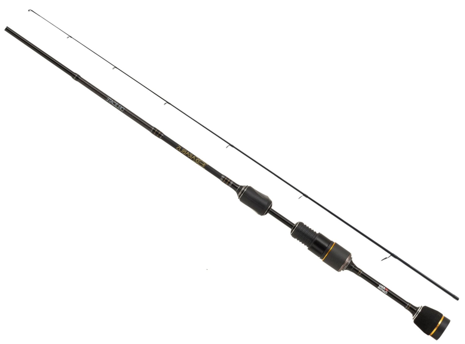 Lanseta Pastrav Abu Garcia Carabus Delicate Rod 622XUL, 1.85m, 1.5-4g, 2seg