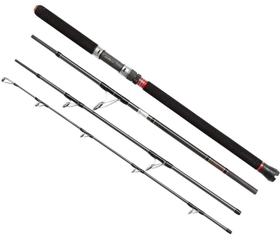 Lanseta Penn Overseas Popping Spinning Rod, 80-160g, 2.44m, 4seg