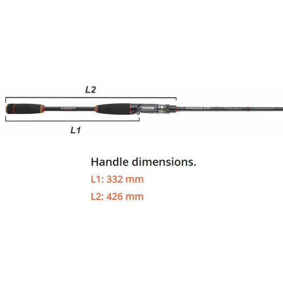 Lanseta Sakura Ryokan Casting Rfwc 702h, 2.13m, 14-42g, 2seg