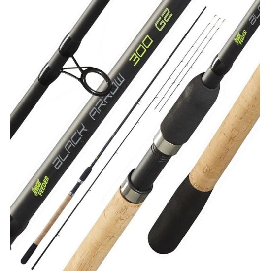 Lanseta Sensas Black Arrow Feeder 300 G2, 3.90m, 60-100g, 2+3seg