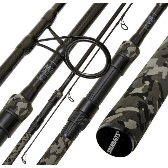 Lanseta Starbaits M3 Dark Night X50, 3.60m, 3.50lbs, 2seg