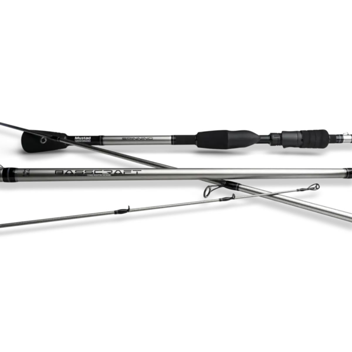 Lanseta Spinning Mustad Basscraft ML Spin 2.13m, 5-21g, 2seg