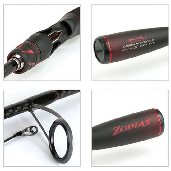 Lanseta Spinning Shimano Zodias 2.03m, 3-10g, 1+1seg