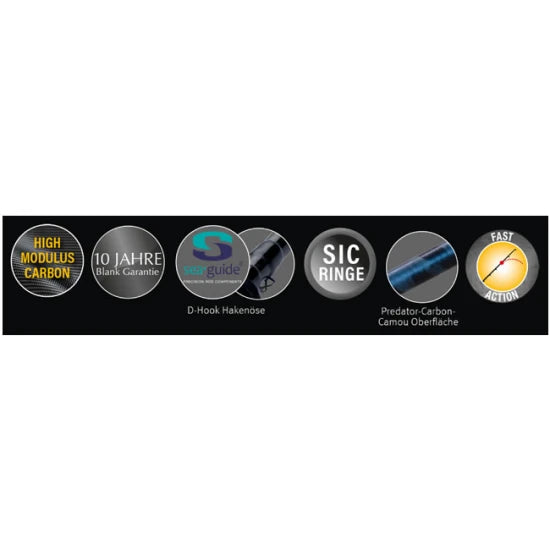 Lanseta Sportex Rapid Travel Spin 260 20g 4seg