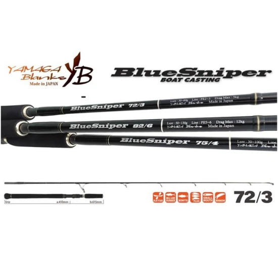 Lanseta Yamaga Blanks Blue Sniper 72/3 2.21m 30-60g