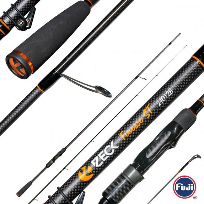 Lanseta Zeck Finesse ST, 2.40m, 4-28g, 2seg