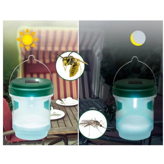 Lanterna Anti Insecte Tevigo Gardigo Solar Insect Trap, 11x9.5cm