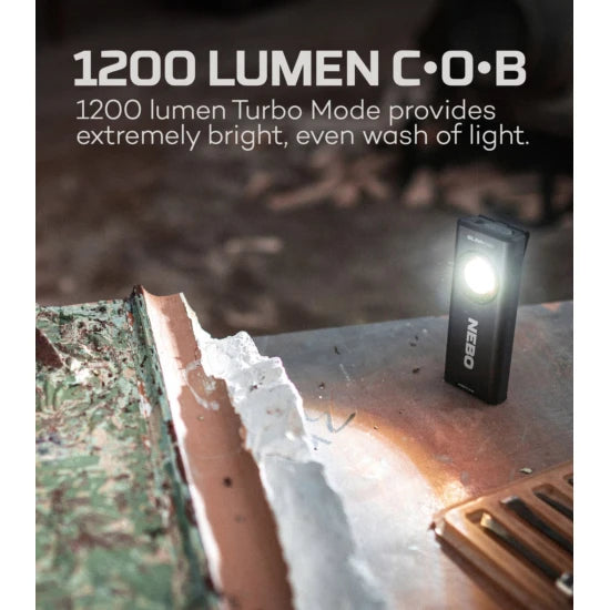 Lanterna Buzunar Nebo Slim+ 1200 Lm, Ipx7, 1500mah , Rechargeable