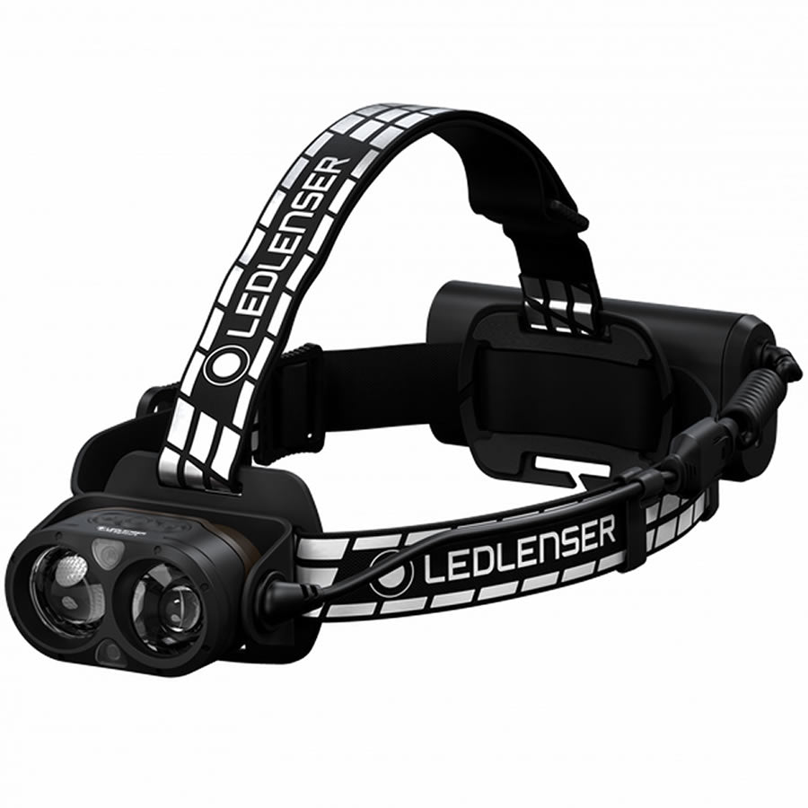 Lanterna Cap Led Lenser H19R Signature 1800lm + Cablu Magnetic