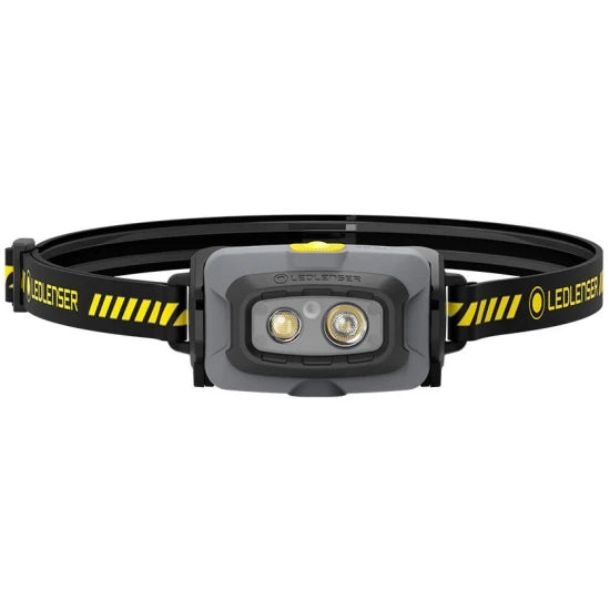 Lanterna Cap Led Lenser Hf4r Work 500lm/li-ion + Cablu Usb