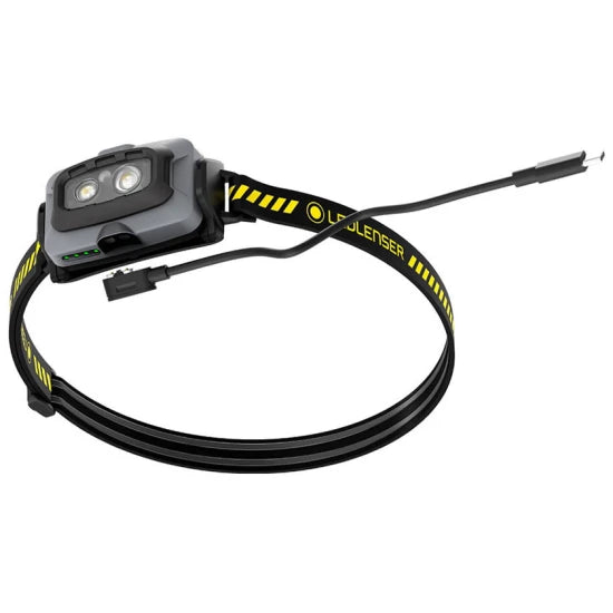Lanterna Cap Led Lenser Hf4r Work 500lm/li-ion + Cablu Usb