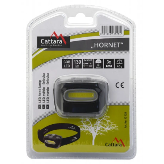 Lanterna Cattara Frontala Led 180lm Zoom Tt13122
