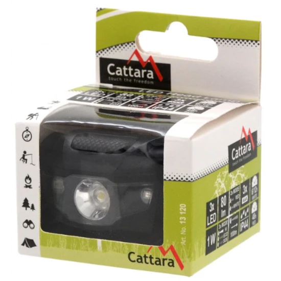 Lanterna Frontala Cattara Led 80lm, Tt13120