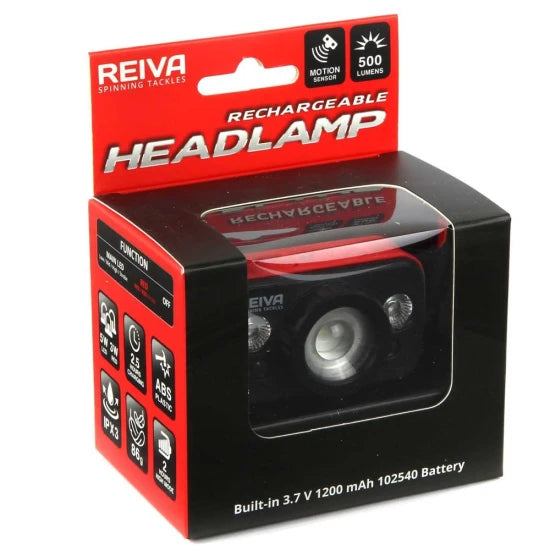 Lanterna Frontala Reiva Long Range 500 Lumeni