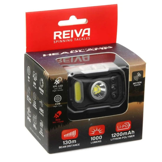 Lanterna Frontala Reiva Motive 1000 Lumeni