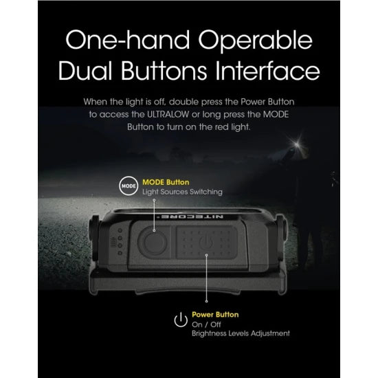Lanterna Frontala Reincarcabila Nitecore Headlamp Nu25 New (rechargeable) Hp Led (400 Lumen)