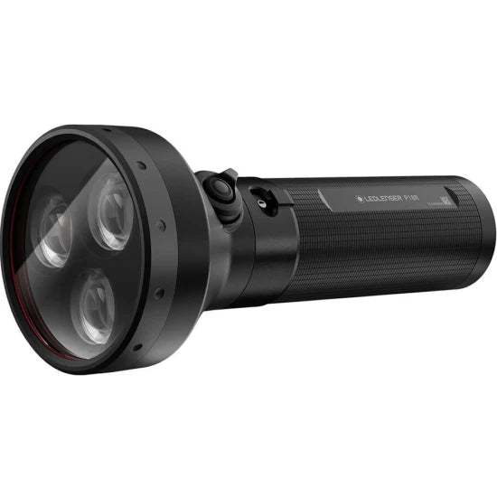 Lanterna Led Lenser P18r Black Box 6500lm/li-ion + Cablu Usb+incarcator