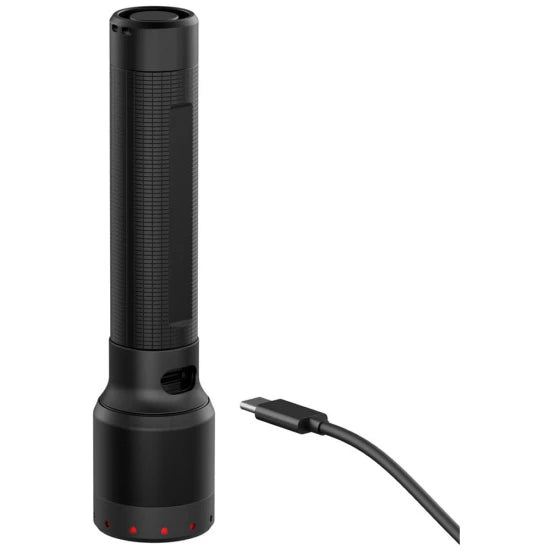 Lanterna Led Lenser P6r Black Box 1200lm/li-ion + Cablu Usb