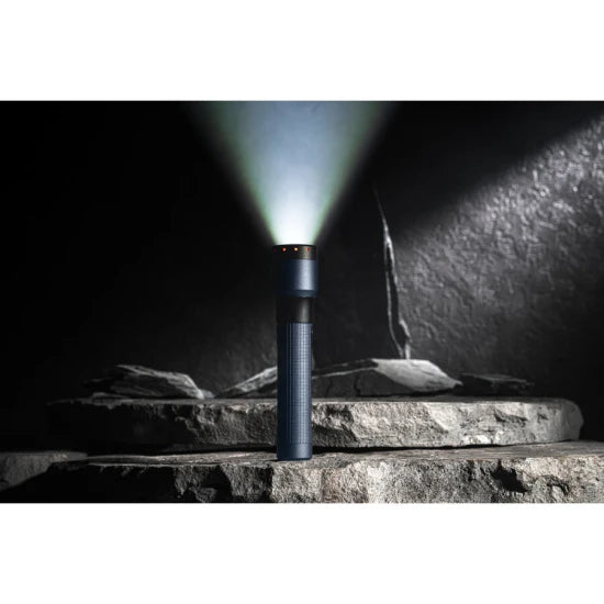 Lanterna Led Lenser P7r Editie 25 Ani Smokey Blue 2000lm/2xli-ion+cablu Usb